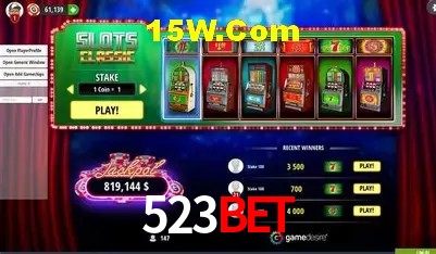 Jogos de Slot 523Bet