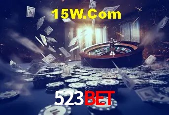 Interface moderna da plataforma 523Bet